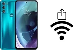 How to generate a Wi-Fi QR code on an Motorola Moto G71 5G