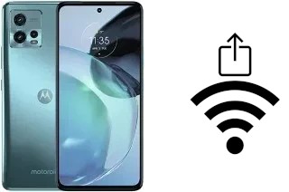 How to generate a Wi-Fi QR code on an Motorola Moto G72