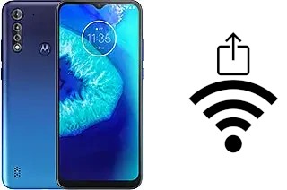 How to generate a QR code with the Wi-Fi password on a Motorola Moto G8 Power Lite