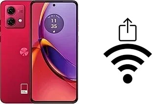 How to generate a Wi-Fi QR code on an Motorola Moto G84