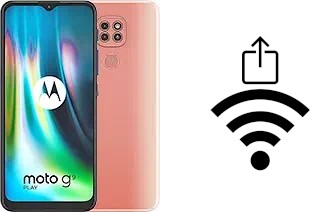 How to generate a Wi-Fi QR code on an Motorola Moto G9 Play