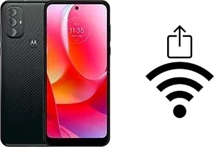 How to generate a Wi-Fi QR code on an Motorola Moto G Power (2022)