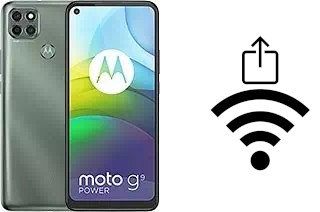 How to generate a Wi-Fi QR code on an Motorola Moto G9 Power