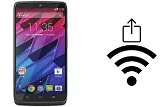 How to generate a Wi-Fi QR code on an Motorola Moto Maxx