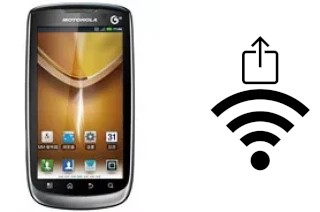 How to generate a Wi-Fi QR code on an Motorola MOTO MT870