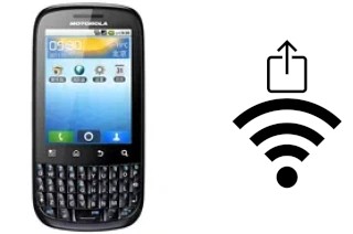 How to generate a QR code with the Wi-Fi password on a Motorola FIRE XT311