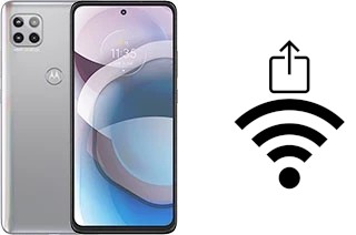 How to generate a Wi-Fi QR code on an Motorola One 5G Ace