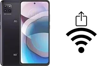 How to generate a Wi-Fi QR code on an Motorola one 5G UW ace