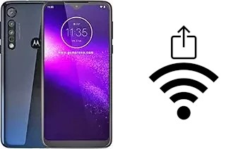 How to generate a QR code with the Wi-Fi password on a Motorola One Macro