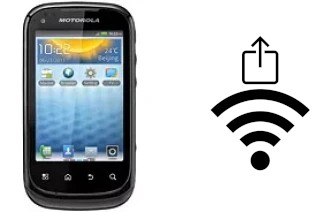 How to generate a QR code with the Wi-Fi password on a Motorola XT319