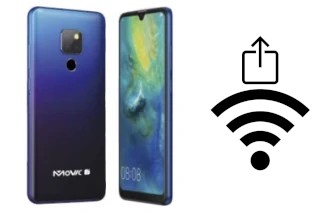 How to generate a QR code with the Wi-Fi password on a Movic A6001