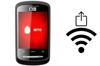 How to generate a Wi-Fi QR code on an MTS 916