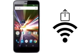 How to generate a QR code with the Wi-Fi password on a MTS Smart Turbo 4G