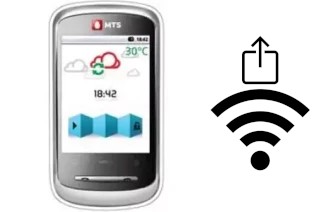 How to generate a QR code with the Wi-Fi password on a MTS SP100