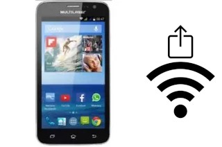 How to generate a QR code with the Wi-Fi password on a Multilaser P3304