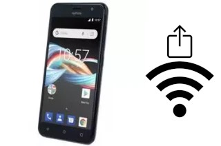 How to generate a QR code with the Wi-Fi password on a MyPhone Fun 6 Lite