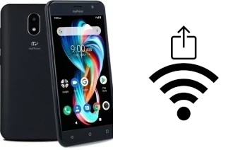 How to generate a Wi-Fi QR code on an MyPhone FUN 6