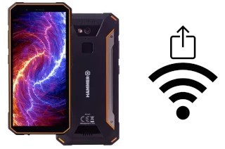 How to generate a QR code with the Wi-Fi password on a MyPhone Hammer Energy 18x9