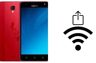 How to generate a QR code with the Wi-Fi password on a MyPhone my29s