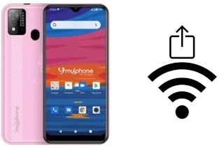 How to generate a Wi-Fi QR code on an MyPhone myWX2 Pro