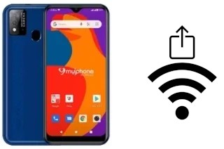 How to generate a Wi-Fi QR code on an MyPhone myWX2