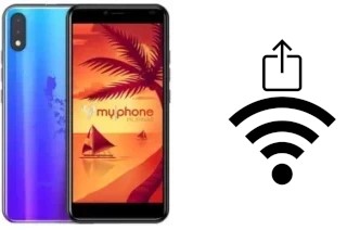 How to generate a Wi-Fi QR code on an MyPhone myXi1