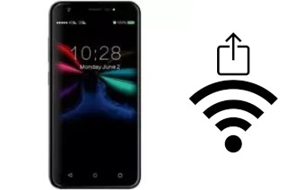 How to generate a QR code with the Wi-Fi password on a MyPhone Q-Smart III Plus