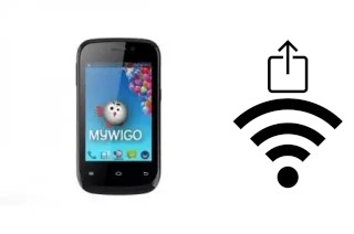 How to generate a QR code with the Wi-Fi password on a MyWigo MWG359 Mini