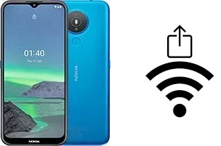 How to generate a Wi-Fi QR code on an Nokia 1.4