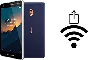 How to generate a QR code with the Wi-Fi password on a Nokia 2.1