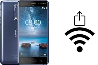 How to generate a Wi-Fi QR code on an Nokia 8