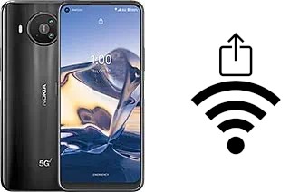 How to generate a Wi-Fi QR code on an Nokia 8 V 5G UW