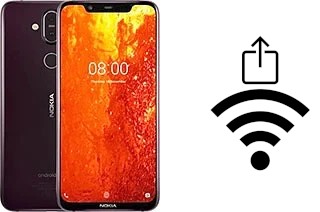 How to generate a QR code with the Wi-Fi password on a Nokia 8.1 ( X7)