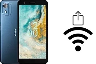 How to generate a Wi-Fi QR code on an Nokia C02