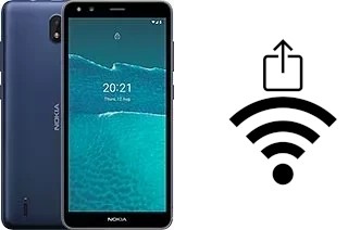 How to generate a Wi-Fi QR code on an Nokia C1 2nd Edition