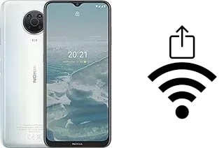 How to generate a Wi-Fi QR code on an Nokia G20