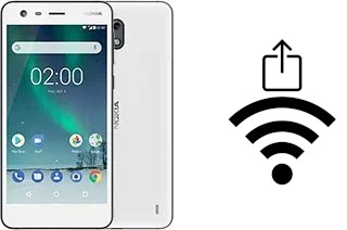 How to generate a QR code with the Wi-Fi password on a Nokia 2