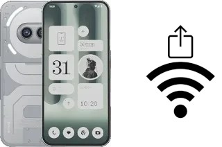 How to generate a QR code with the Wi-Fi password on a Nothing Phone (2a) Plus