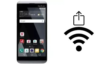 How to generate a QR code with the Wi-Fi password on a NTT L-01J