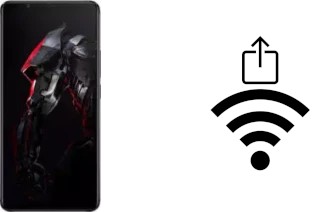 How to generate a Wi-Fi QR code on an nubia Red Magic Mars