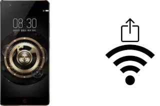 How to generate a QR code with the Wi-Fi password on a nubia Z17 Lite