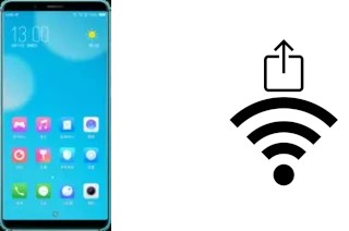 How to generate a QR code with the Wi-Fi password on a nubia Z18 mini