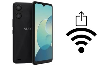 How to generate a Wi-Fi QR code on an NUU Mobile A23 PLUS