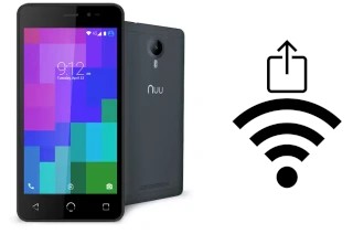 How to generate a QR code with the Wi-Fi password on a NUU Mobile A3