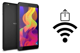 How to generate a QR code with the Wi-Fi password on a NUU Mobile Tab 8