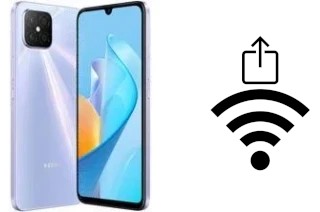 How to generate a QR code with the Wi-Fi password on a NZONE S7 PRO+ 5G