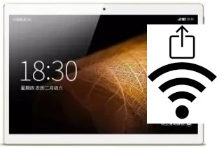 How to generate a QR code with the Wi-Fi password on a Onda V10 4G