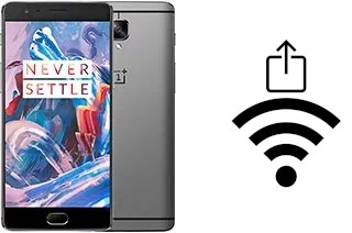 How to generate a Wi-Fi QR code on an OnePlus 3