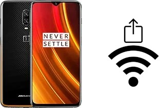 How to generate a Wi-Fi QR code on an OnePlus 6T McLaren