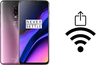 How to generate a Wi-Fi QR code on an OnePlus 6T